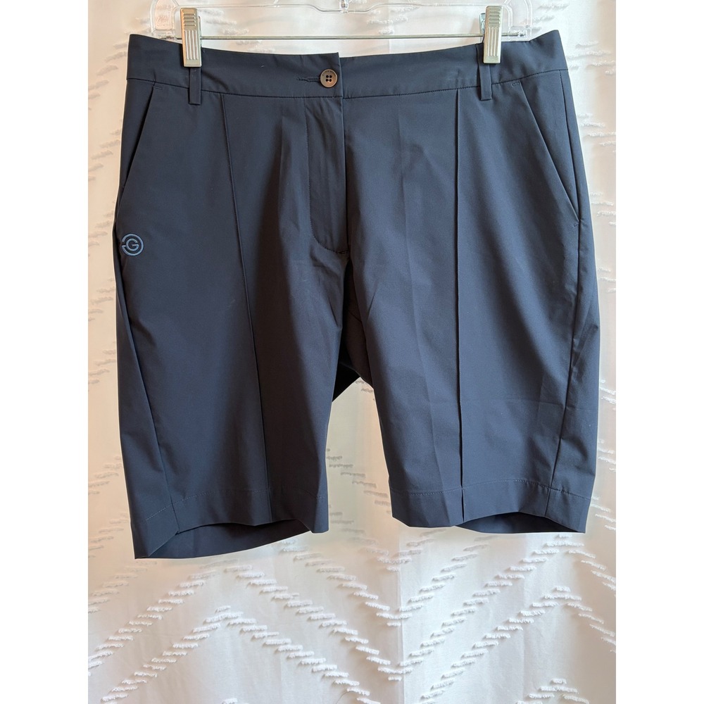 Galvin Green Mens Navy Blue Golf Shorts Size 40 Technical Performance Activewear